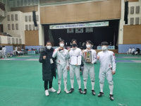 경남체육회 펜싱팀, 전국대회 첫 입상