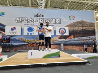 [전국소년체육대회] 칠원중 장서진, 경남 역도 ‘첫 3관왕’
