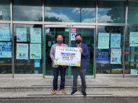 진산개발, 거제면사무소에 거제사랑상품권 100만원