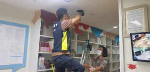 창원시설공단엔지니어청솔봉사대, 아동센터 주거개선