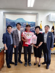 진주교육청, 학생 구한 대아고 김정수 교사 격려