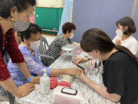 남강댐 주변 주민 코로나 우울 싹~