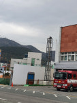 사천 소방차 긴급출동로에 기울어진 철제가림막 ‘아찔’