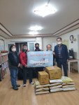 장유 한울타리봉사회, 이웃돕기 쌀 20포대 기탁