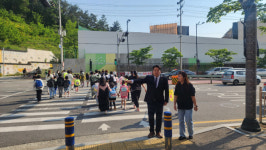 김해 횡단보도 초등생 교통사고…통학로 안전대책 시급