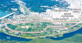 진주 도심 오지 ‘오목내지구’ 개발 가시화