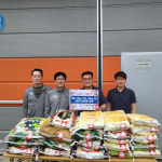 도그코리아, 밀양 상동면행정복지센터에 쌀 기탁