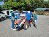 거창군 120자원봉사대, 농기계 수리 등 순회봉사활동