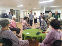 양산 양주동 행정복지센터, 경로당 12곳 위문 방문