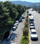 불법주차에 막혀 ‘길 잃은 자전거 도로’