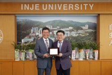 김만식 인제대 명예교수, 체육부 발전기금 500만원