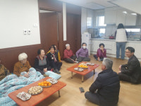 양산시 동면행정복지센터, 겨울철 경로당 순회방문