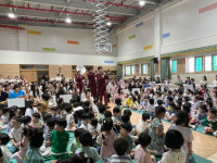 진주 햇살가득유치원, 개원 100일 기념 행사