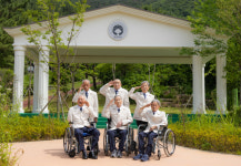 김해보훈요양원, 6·25참전 ‘제복의 영웅들’ 사진촬영