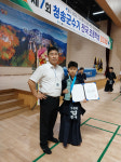 사천검도관 엄정우, 청송군수기 2관왕