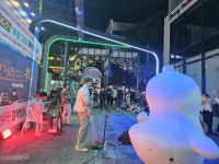 릴레이 버스킹 공연 김해 골목상권 살려