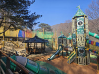 산청 중산관광지 숲체험시설 즐기세요