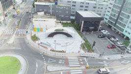 밀양 가곡동 회전교차로 시민 휴식·힐링공간 조성