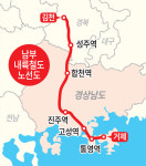 남부내륙철도 경남 구간 공사 발주