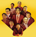 대기업 총수 59인의 주식 가치