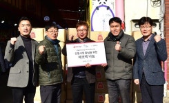 맘스터치, 전통시장에 에코백 제공