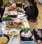 제주애월게스트하우스 바람이머물다, 파티 공간으로 눈길