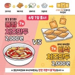 동대문 엽기떡볶이 퐁당 or 바삭 치즈만두 신메뉴 출시
