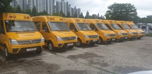 원더온, 국내 최초 친환경 통학용 전기버스 도입