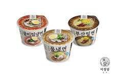 경주 미정당, 여름 겨냥 컵 냉누들 3종 선봬