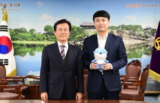 조규일 진주시장, 강주호 제40대 한국교총 신임회장 면담