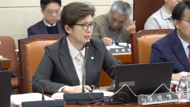 [국회줌인] 의사진행 발언하는 강선영 의원