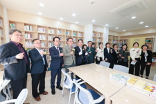 사천시, LH아라 작은도서관 리모델링 개관식