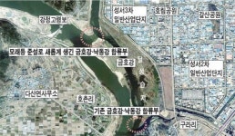 낙동·금호강 합류지점 상류 이동 때문