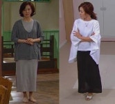 ‘전인화&이미숙’ 우아한 홈웨어 스타일링 화제