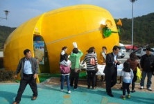 남성주휴게소 참외홍보관 “볼거리 많아”