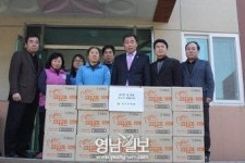성주군의회, 복지시설에 생필품 전달