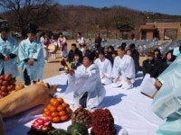 동부소방서, 도동 측백나무숲 안전기원제