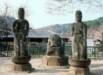 [문화재순례] 보물 제71호 함안 대산리 석조삼존상