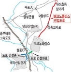 테크노폴리스진입도로 12.9㎞ 27일 개통