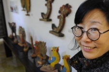 대구 자수문화 창달에 열과 성…수성구 범어2동 수(繡)박물관의 이경숙 관장