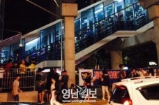 수성못 광복축제 5만명 몰려…교통지옥에 “범어역까지 걸었다”