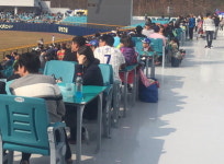 삼성라이온즈파크 개장일 풍경