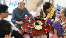 경북 적십자사, 이산가족 위로방문