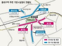 동대구환승센터 주변 인도·차도 5곳 정비