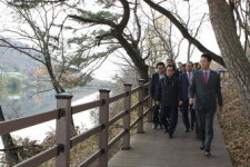 칠곡 유학지 수변공원 산책로 개방