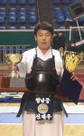 구미 형남중 신재우 검도회 최우수 선수