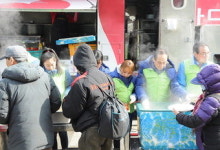 금복주 참사랑봉사단 “맛있게 드세요”