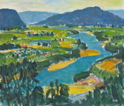 강렬한 필선·화려한 원색…‘의사화가’ 박윤규 고희展