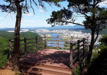 ‘수려한 경관’ 안동 덤산 등산코스로 인기