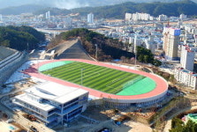 연호체육공원·센터 내일 준공…평생건강도시 울진 기반 구축